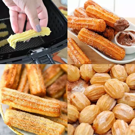 Churros na Airfryer