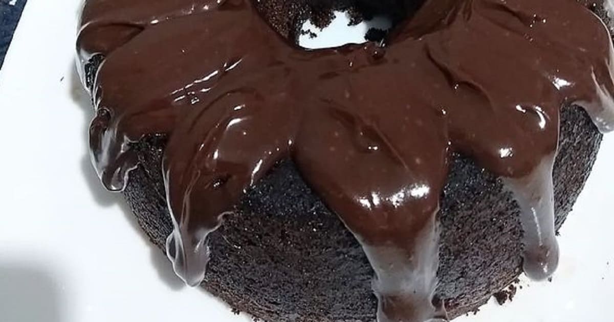 bolo de chocolate fit