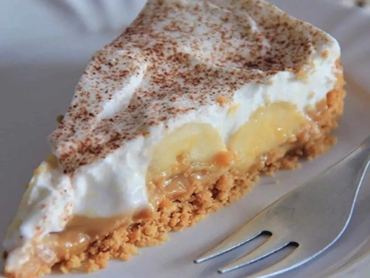 Banoffee de Banana na Travessa